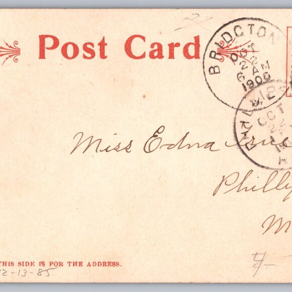 Postcards Lot of 5 Vintage and Older Libraries of Maine #934 - Picture 2 of 10